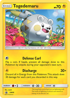 Togedemaru #SM09 — Pokemon Promo