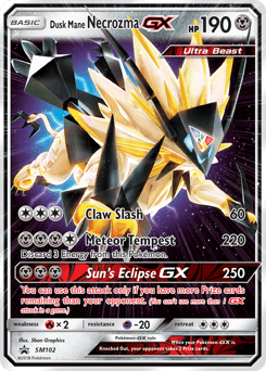 Dusk Mane Necrozma GX #SM102 — Pokemon Promo