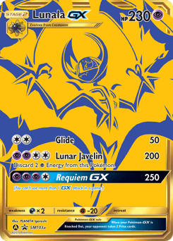 Lunala GX #SM103a — Pokemon Promo