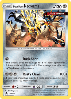 Dusk Mane Necrozma #SM107 — Pokemon Promo