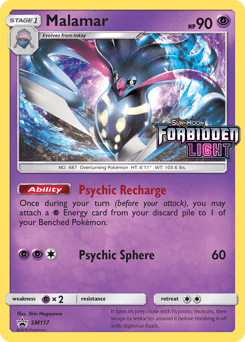 Malamar #SM117 — Pokemon Promo