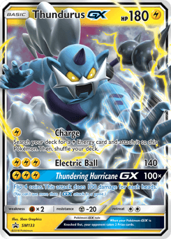 Thundurus GX #SM133 — Pokemon Promo