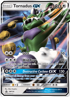 Tornadus GX #SM134 — Pokemon Promo