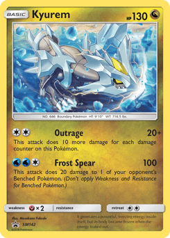 Kyurem #SM142 — Pokemon Promo