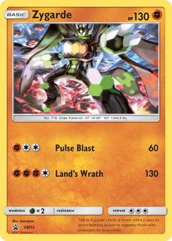 Zygarde #SM15 — Pokemon Promo