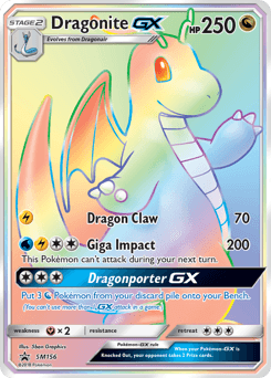 Dragonite GX #SM156 — Pokemon Promo