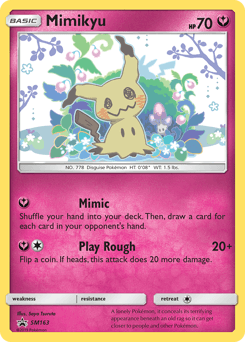 Mimikyu #SM163 — Pokemon Promo