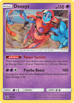 Deoxys #SM164 — Pokemon Promo