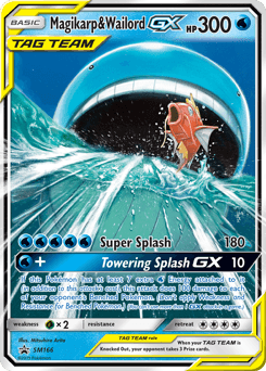 Magikarp & Wailord GX #SM166 — Pokemon Promo