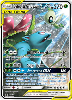 Celebi & Venusaur GX #SM167 — Pokemon Promo