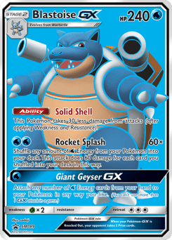 Blastoise GX #SM189 — Pokemon Promo