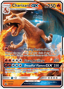 Charizard GX #SM195 — Pokemon Promo