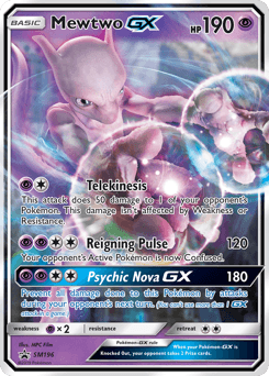 Mewtwo GX #SM196 — Pokemon Promo