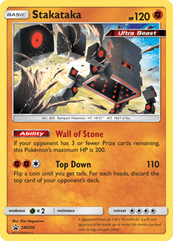 Stakataka #SM209 — Pokemon Promo