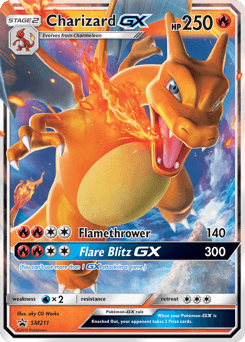 Charizard GX #SM211 — Pokemon Promo