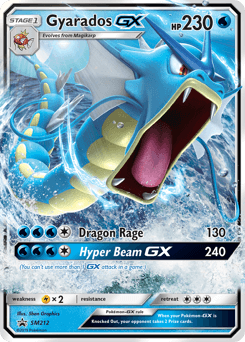 Gyarados GX #SM212 — Pokemon Promo
