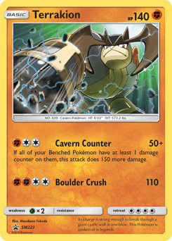 Terrakion #SM223 — Pokemon Promo