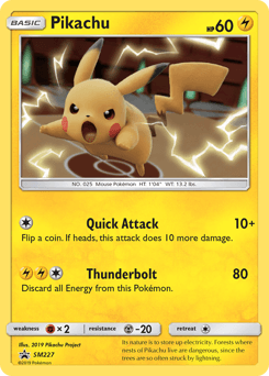 Pikachu #SM227 — Pokemon Promo