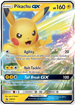 Pikachu GX #SM232 — Pokemon Promo