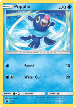 Popplio #SM24 — Pokemon Promo