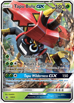 Tapu Bulu GX #SM32 — Pokemon Promo