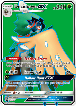 Decidueye GX #SM37 — Pokemon Promo