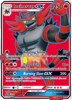 Incineroar GX #SM38 — Pokemon Promo