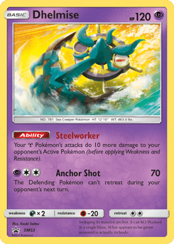 Dhelmise #SM53 — Pokemon Promo