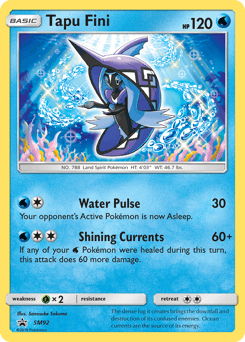 Tapu Fini #SM92 — Pokemon Promo