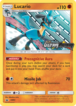 Lucario #SM95 — Pokemon Promo