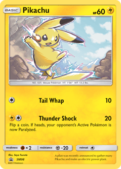 Pikachu #SM98 — Pokemon Promo