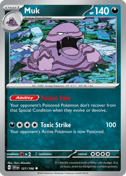 Muk #127 — Pokemon Scarlet & Violet
