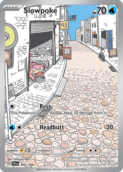 Slowpoke #204 — Pokemon Scarlet & Violet