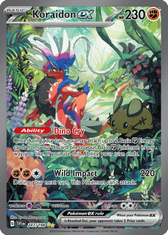 Koraidon ex #247 — Pokemon Scarlet & Violet