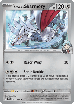 Steven's Skarmory #142 — Pokemon Destined Rivals
