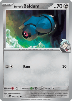 Steven's Beldum #143 — Pokemon Destined Rivals