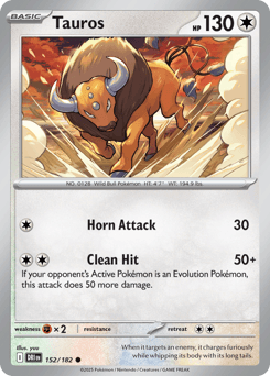 Tauros #152 — Pokemon Destined Rivals