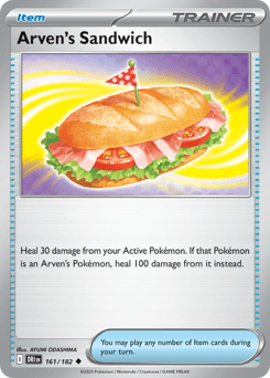 Arven's Sandwich #161 — Pokemon Destined Rivals