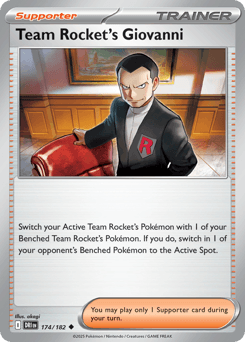 Team Rocket's Giovanni #174 — Pokemon Destined Rivals