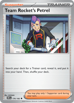 Team Rocket's Petrel #176 — Pokemon Destined Rivals