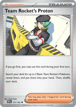 Team Rocket's Proton #177 — Pokemon Destined Rivals