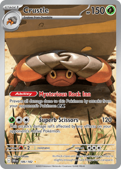 Crustle #186 — Pokemon Destined Rivals