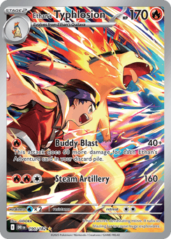Ethan's Typhlosion #190 — Pokemon Destined Rivals