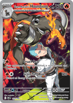 Team Rocket's Houndoom #191 — Pokemon Destined Rivals