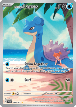 Misty's Lapras #194 — Pokemon Destined Rivals