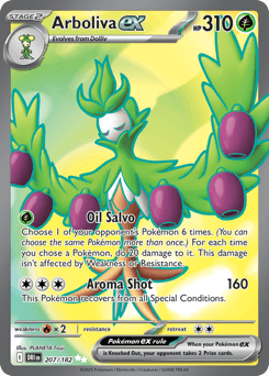 Arboliva ex #207 — Pokemon Destined Rivals