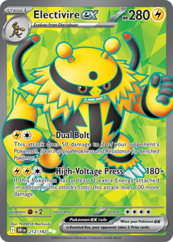 Electivire ex #212 — Pokemon Destined Rivals