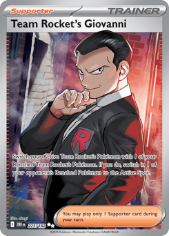 Team Rocket's Giovanni #225 — Pokemon Destined Rivals