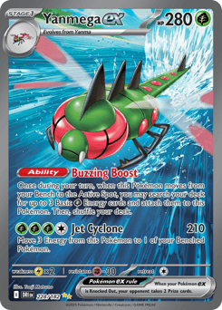 Yanmega ex #228 — Pokemon Destined Rivals