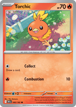 Torchic #40 — Pokemon Destined Rivals